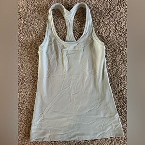 Women’s Racerback Tank Top - sage green and multi color